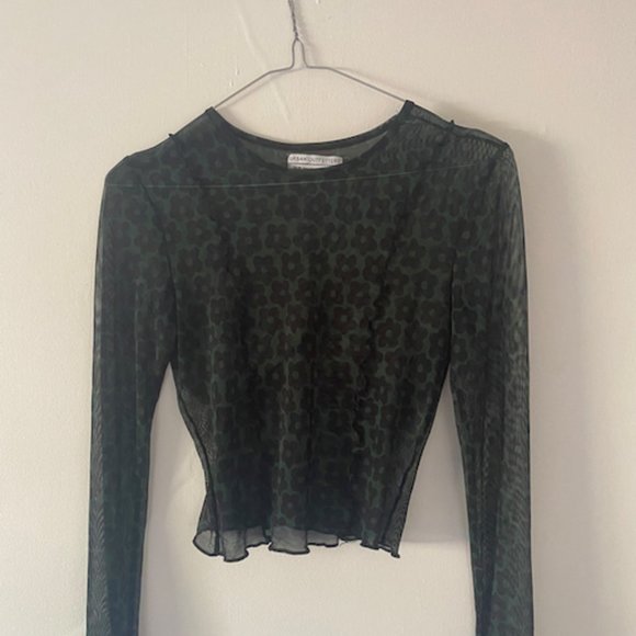 Mesh Long Sleeve Top - Picture 1 of 3
